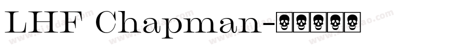 LHF Chapman字体转换
